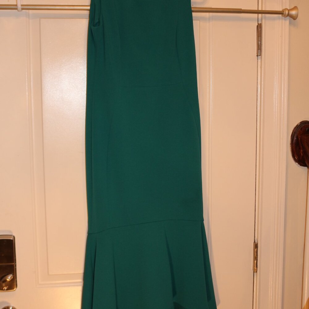 Calvin Klein high-low midi dress.